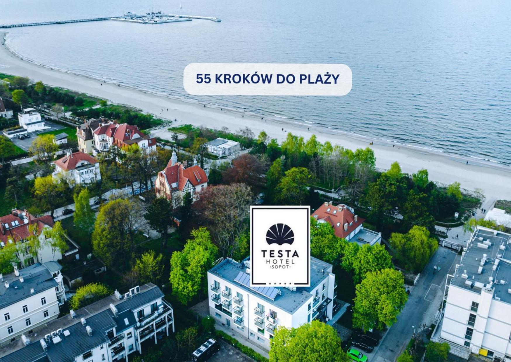 Hotel Testa Sopot Eksteriør billede
